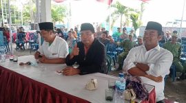 Joko Siswanto Terpilih Kepala Desa PAW Desa Putren (paling kanan).