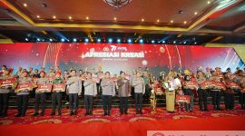 Awarding Day Apresiasi Kreasi 77 Polri Presisi.