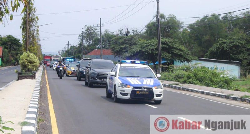 Polres nganjuk melaksanakan latihan satgas