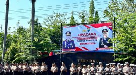Upacara Tradisi Wisuda Pelepasan 38 anggota Polri dan ASN Polres Nganjuk