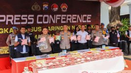 Sita 144 kilogram sabu, Kapolda Jatim Pimpin Rilis Ungkap Kasus Narkoba Jaringan Antar Provinsi