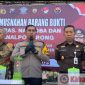 Sambutan AKBP Muhammad saat pemusnahan barang bukti