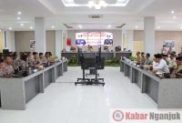 Persiapan Operasi Lilin Semeru 2023, Polres Tulungagung Sosialisasikan Rencana Keamanan