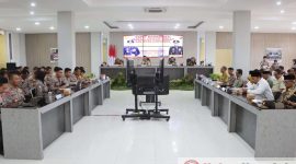 Persiapan Operasi Lilin Semeru 2023, Polres Tulungagung Sosialisasikan Rencana Keamanan