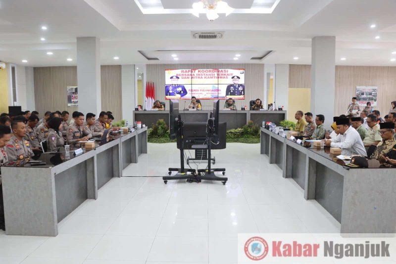 Persiapan Operasi Lilin Semeru 2023, Polres Tulungagung Sosialisasikan Rencana Keamanan