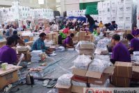 Pelipatan Surat Suara di Gor