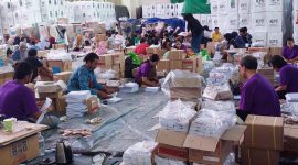 Pelipatan Surat Suara di Gor