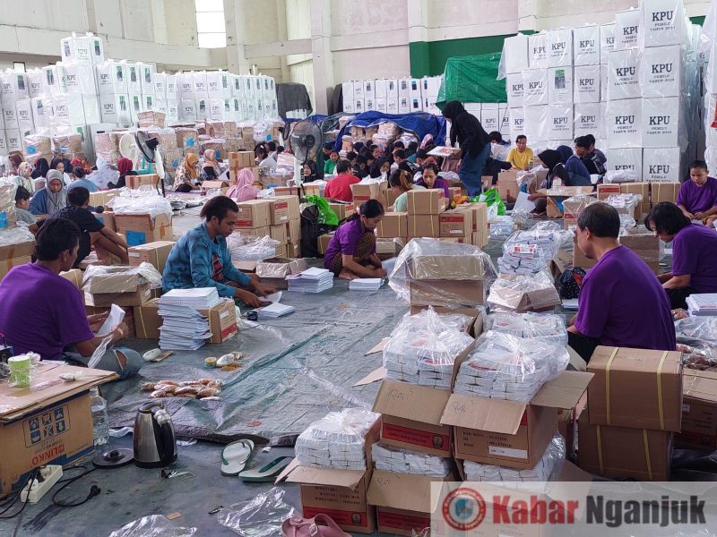 Pelipatan Surat Suara di Gor