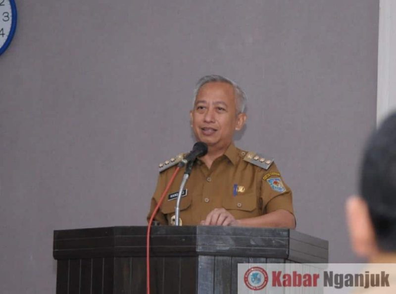 Sri Handoko Taruna saat memberi sambutan