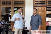 Fauzi Irwana Anggota DPRD Kabupaten Nganjuk Bersama Dirut PT. NJM, Bagus Setyo Nugroho