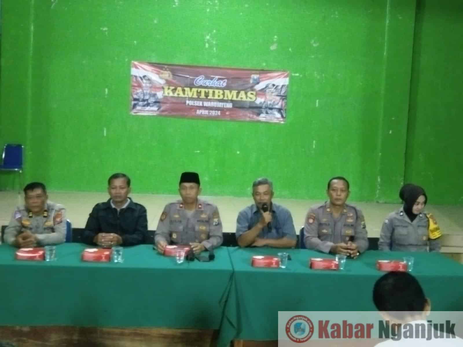 Program Curhat Kamtibmas, Langkah Strategis Polres Nganjuk Tampung Aspirasi Warga