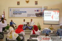 Sarasehab Rakyat bersama Calon Wakil Bupati, Aushaf  Fajr.