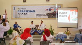 Sarasehab Rakyat bersama Calon Wakil Bupati, Aushaf  Fajr.