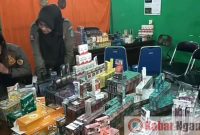 Rokok Ilegal yang berhasil disita Satpol PP Nganjuk