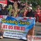 Meriah! Kirab Budaya Grebek Suro di Kecamatan Ngetos Diikuti Ratusan Peserta