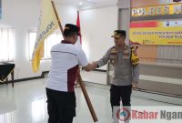 Peresmian Struktur Organisasi Baru dan Susunan Pengurus Komite Olahraga Polri Polres Nganjuk