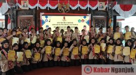 Pelantikan dan Pengukuhan Pramuka Garuda di Nganjuk, Menumbuhkan Motivasi dan Dedikasi