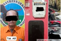 Pengedar Sabu di Ploso Diringkus, Polres Nganjuk Temukan 0,66 Gram Sabu