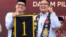 Pasangan Calon Bupati Nganjuk Nomor Urut 1, Muhibbin-Aushaf.
